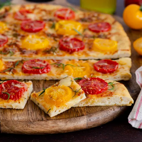 Focaccio a la pizza