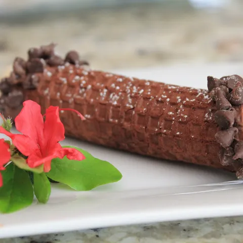 Cokoladni Vafli -Cannoli