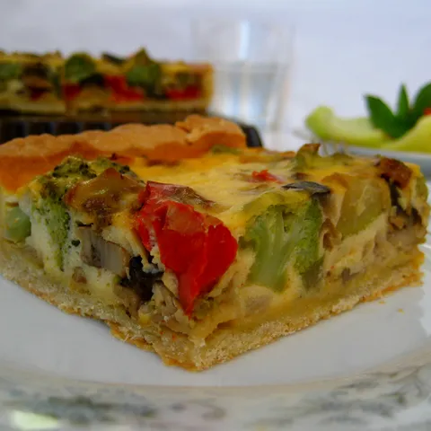 Quiche od povrća "stile mediterraneo"