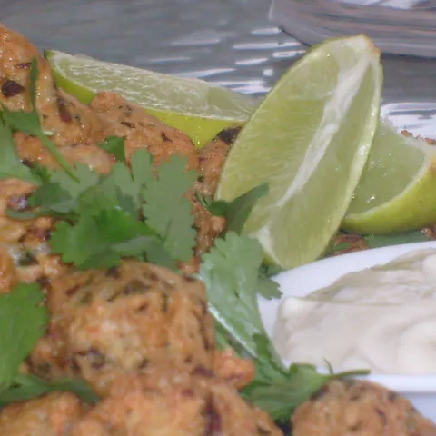 Loptice od kozica (prawn balls)