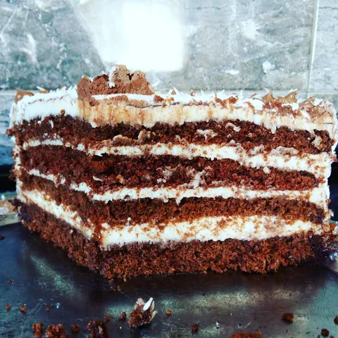 Moja rođendanska kokos- čokoladna torta sa Lino ladom kokos i mascarponeom!