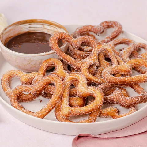 Churros u obliku srca