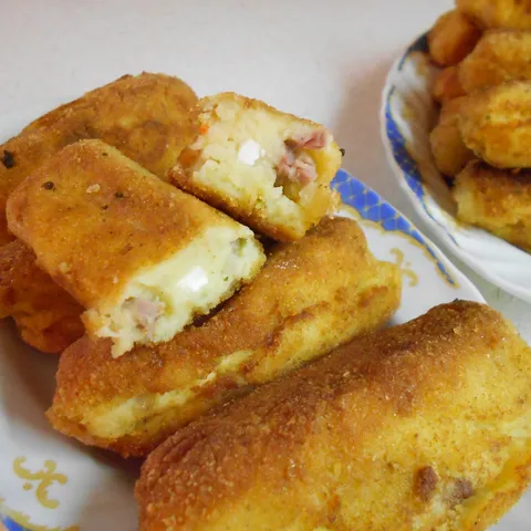 Punjeni kroketi od krompira