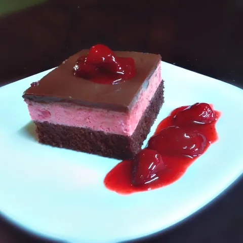 Čoko-strawberry kocke