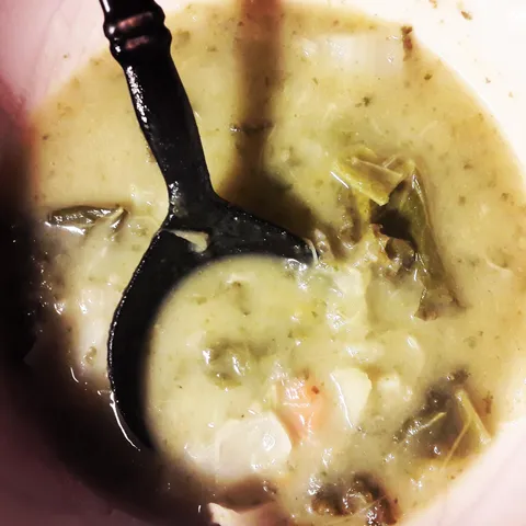 Caldo bem verde