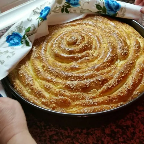 Vrten-dupen, makedonska tradicionalna pita.