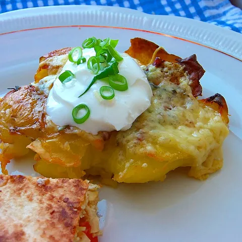 Pregaženi mediteranski krumpir
