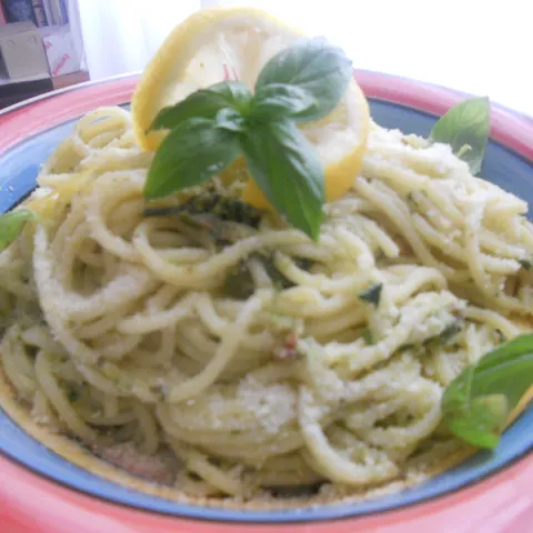 Spageti sa pestom od limuna