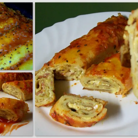 Palačinke a la pizza