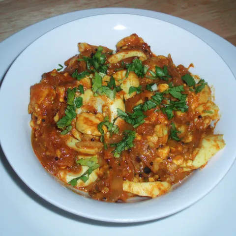 Curry od jaja (Egg curry)