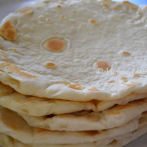 Flatbread or Greek Pocketless Pita Bread