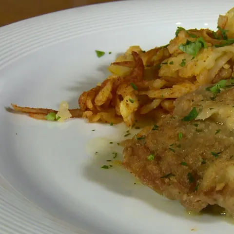 Pohani odrezak u umaku od češnjaka