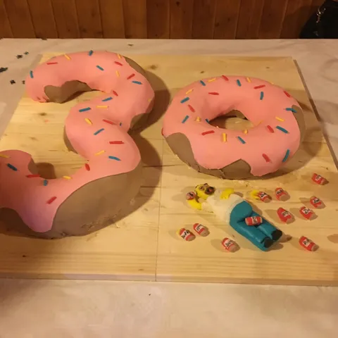 Homer Simpson torta