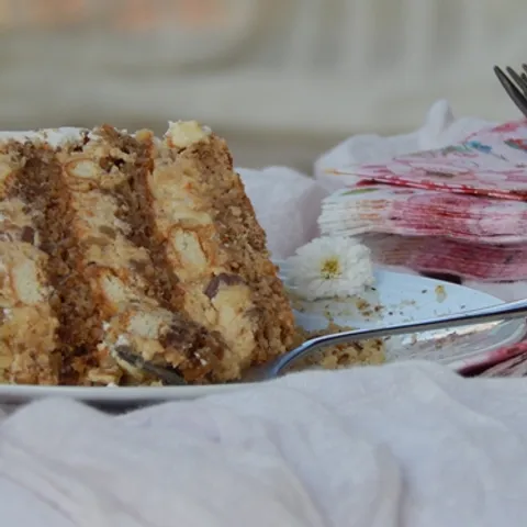 Milka torta sa orasima