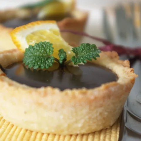 Jaffa tartlets