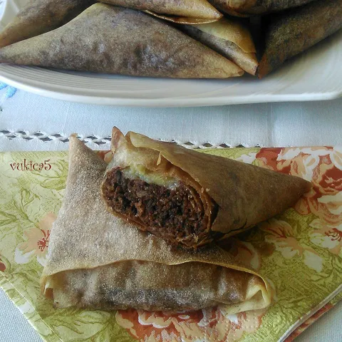 Trokutići sa čokoladom i kokosom