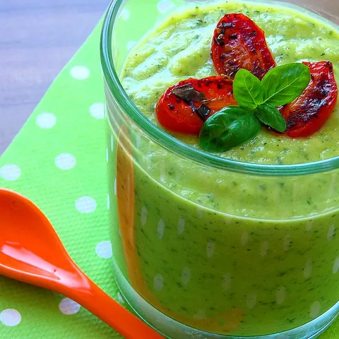 Crema fredda di zuccine/hladna krem juha od tikvica