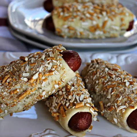 Pretzel Hot Dogs...