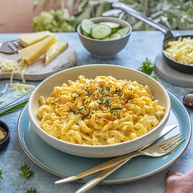 Käsespätzle - Špecle od sira