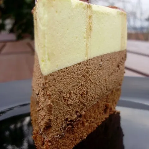 Čoko-vanilija sladoled torta