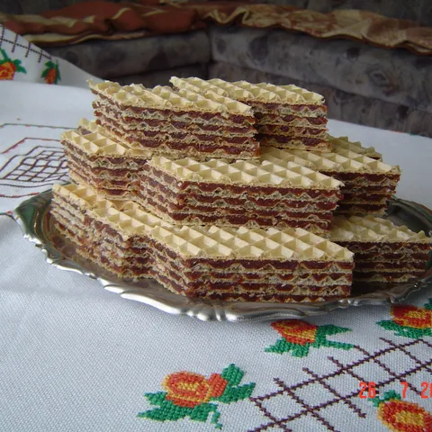 Oblatne s prženim lješnjacima