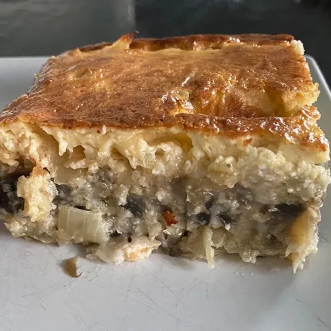 Gratin od patlidzana i luka