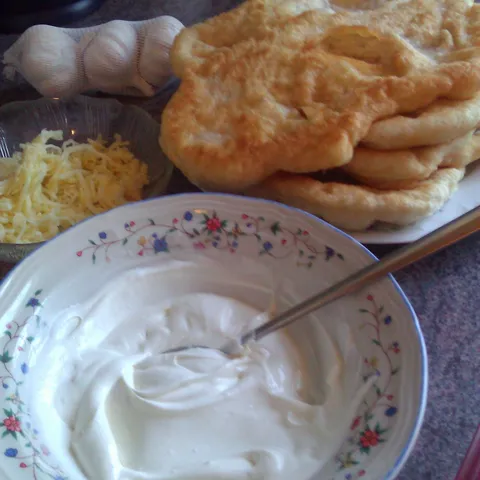 Madarske langos na moj nacin