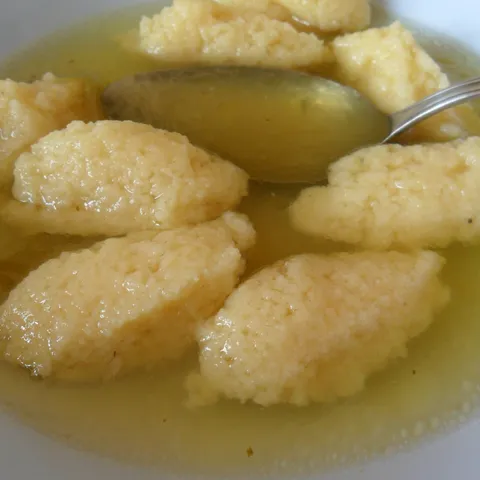 Griz noklice za juhu  - mekane k'o duša...