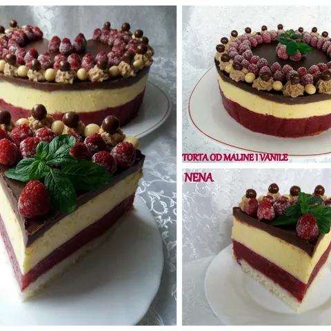 Torta od maline i vanile
