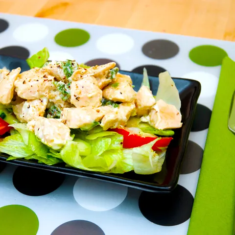 Chicken salad - salata sa kokosjim mesom