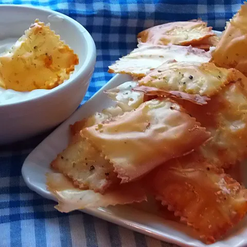 Hrskavi čips od kora za pite/jufke