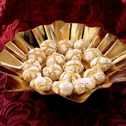 Lemon crinkle cookies