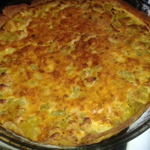 quiche od tikvica i piletine