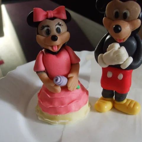 kako napravit fondant minnie mouse princezu