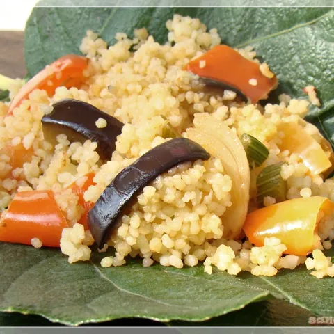 Cous-cous arcobaleno