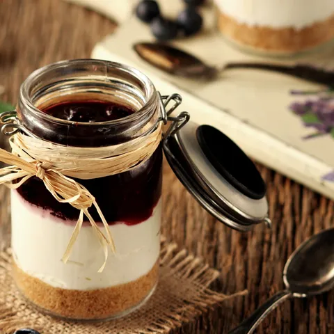 Borovnica cheesecake