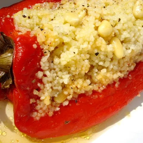 Pečene paprike s cous-cousom