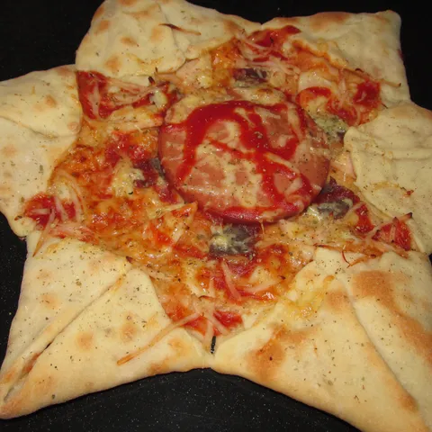 Pizza a fiore