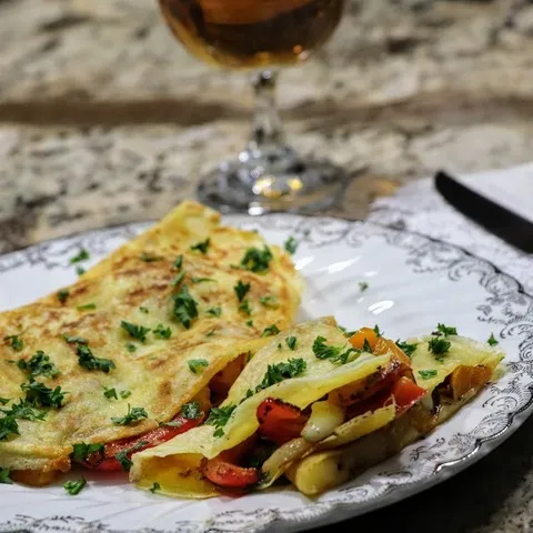Pepper Quesadillas ( Kasadije sa paprikama )