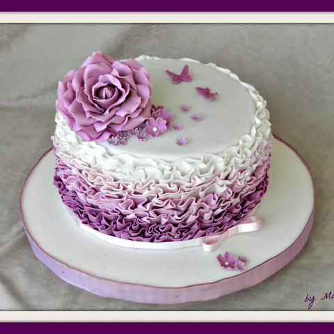 Ruffle torta
