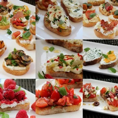 Bruskete / Krostini / Kanapei / Appetizers...