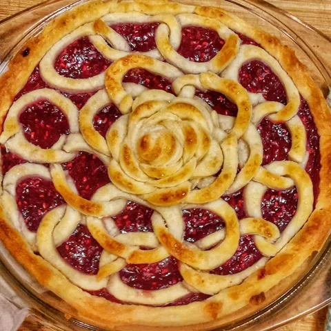 Najbrža pita od malina
