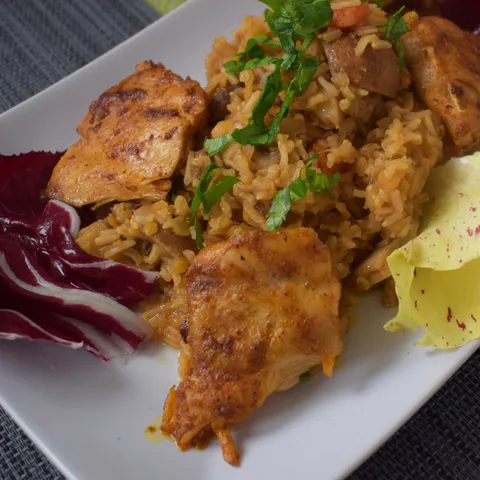 ღ  Basmati avena e lenticchie
