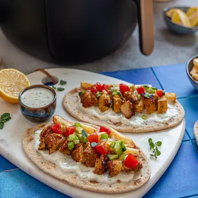 Pileći souvlaki iz air fryera