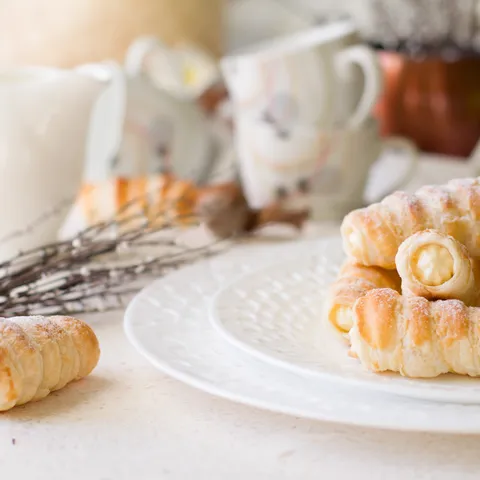 Cannoli Cones sa mascarpone kremom