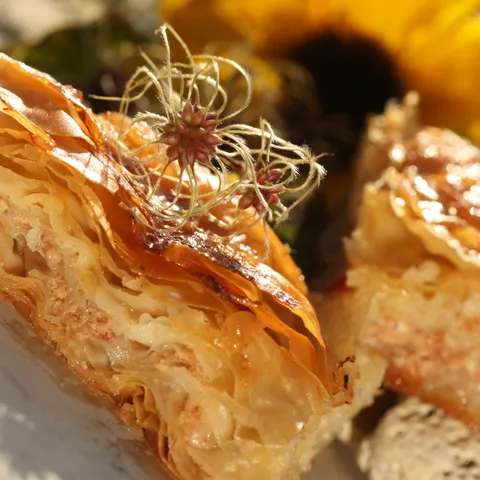 Baklava u bijelom