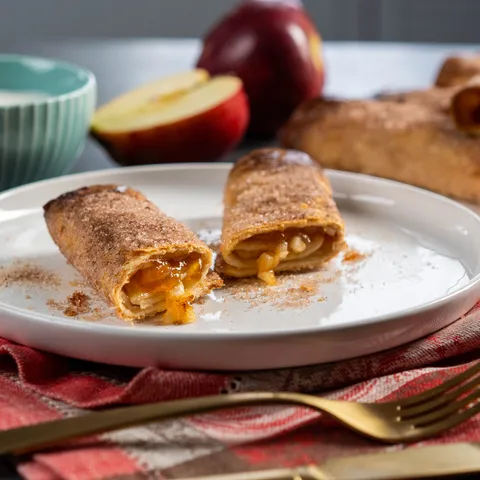 Tortilla snack s jabukom i cimetom