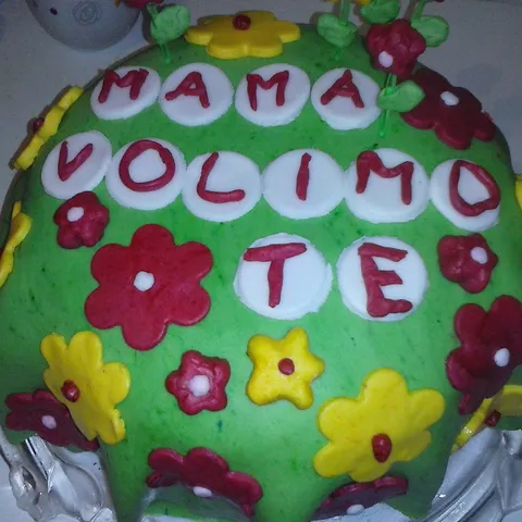 Jednostavna voćna torta s Lino ladom