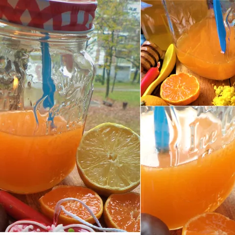 Sok od citrusa mrkve i đumbira _ Cora