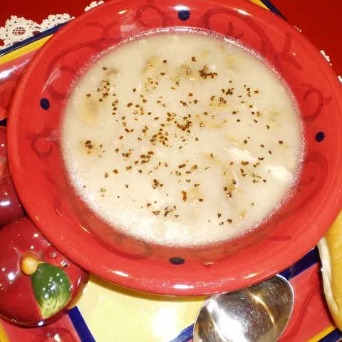 Kremasta pileca juha sa gljivama (Creamy Chicken Mushroom Soup)